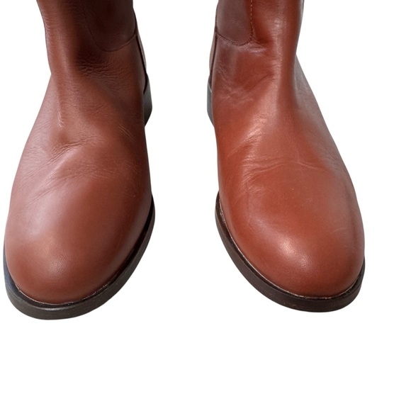 J. McLaughlin Brown Millbrook Leather Boots 8.5 - Picture 4 of 15